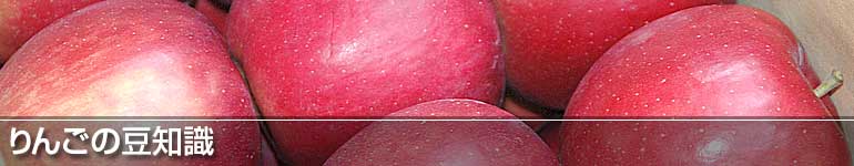 リンゴに関する豆知識